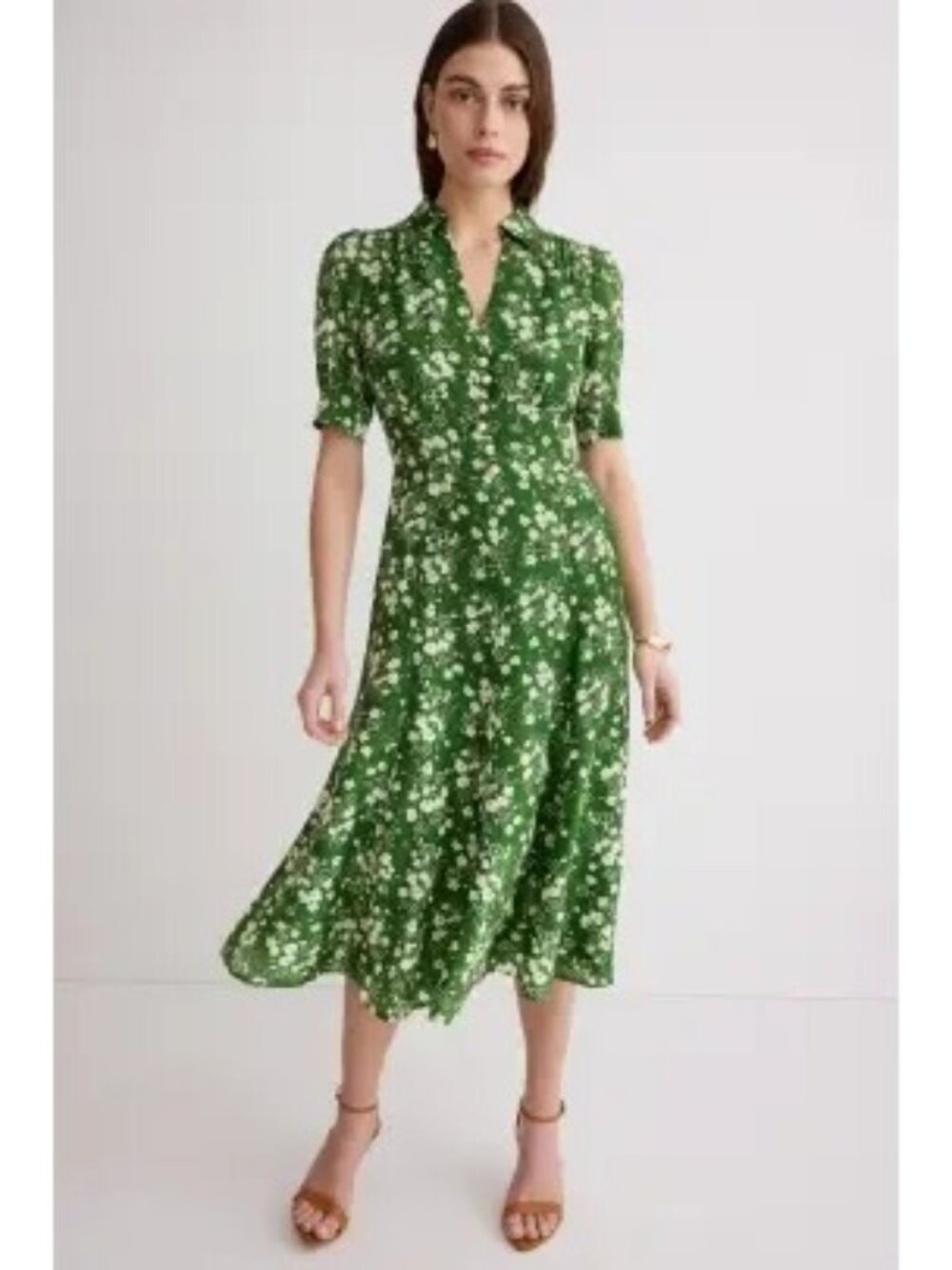 R-34. L.K. Bennett Sophie Wildflower Dress US 8